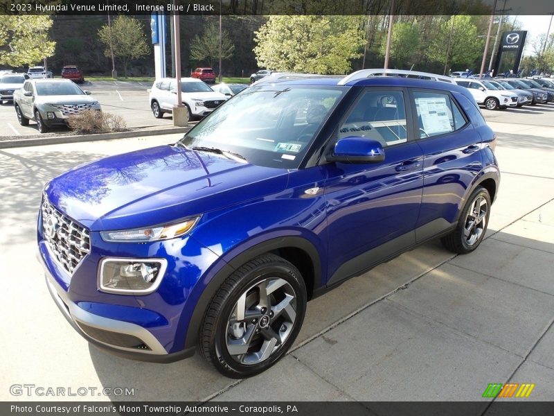 Intense Blue / Black 2023 Hyundai Venue Limited