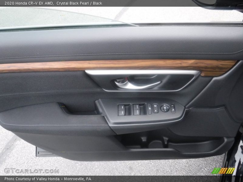Crystal Black Pearl / Black 2020 Honda CR-V EX AWD
