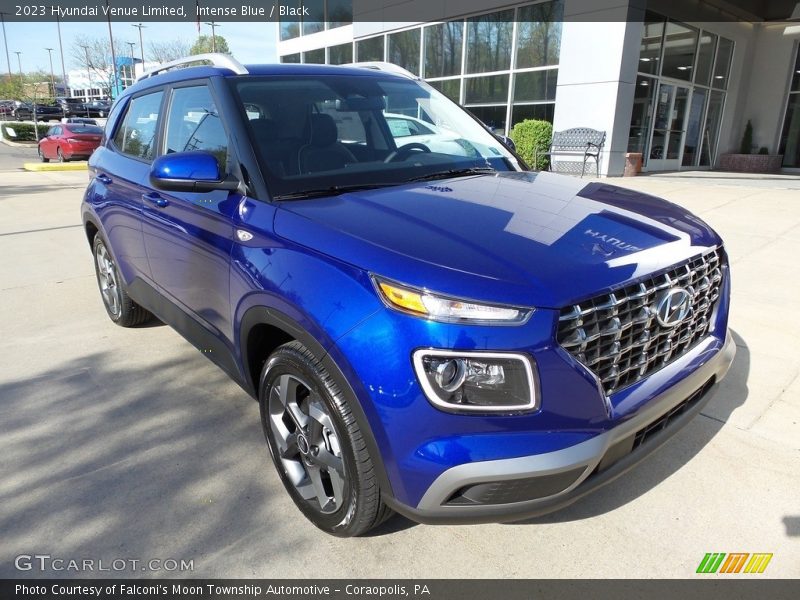 Intense Blue / Black 2023 Hyundai Venue Limited