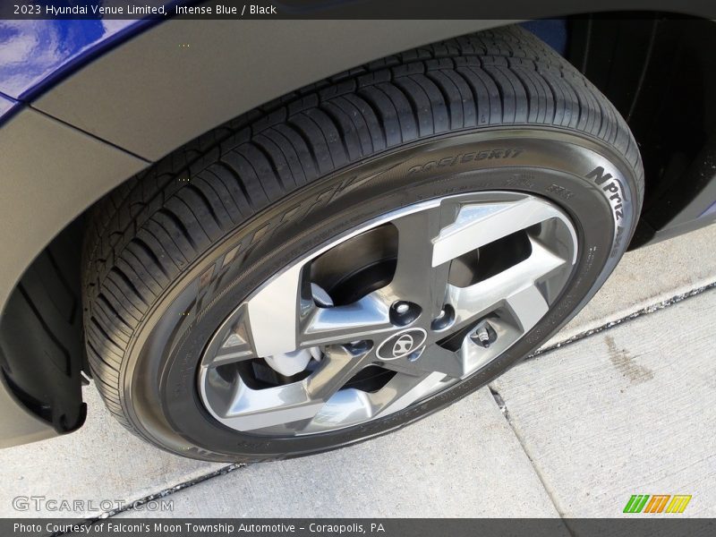 Intense Blue / Black 2023 Hyundai Venue Limited