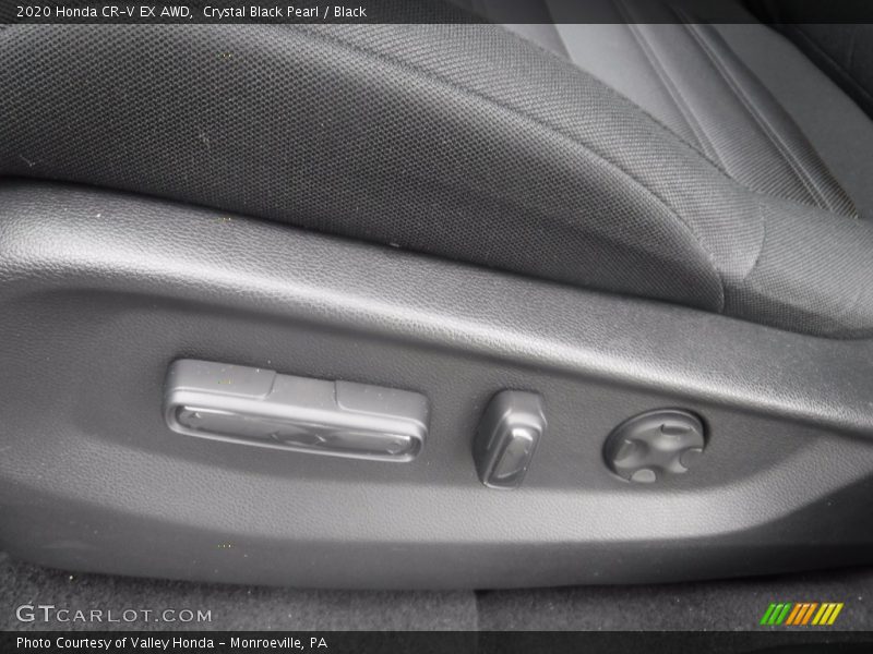 Crystal Black Pearl / Black 2020 Honda CR-V EX AWD