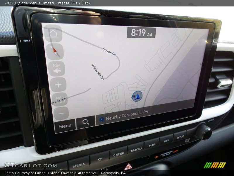 Intense Blue / Black 2023 Hyundai Venue Limited