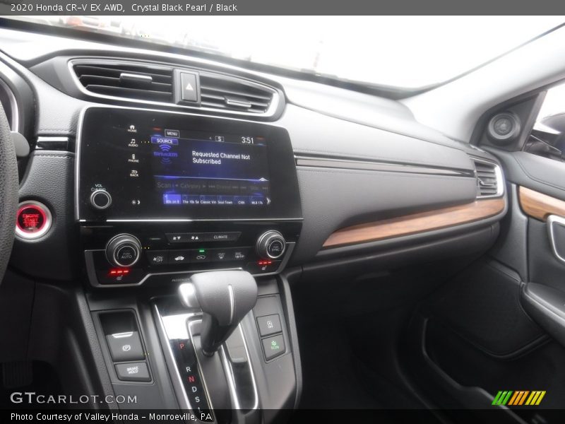 Crystal Black Pearl / Black 2020 Honda CR-V EX AWD