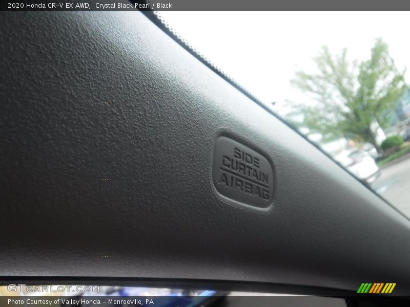 Crystal Black Pearl / Black 2020 Honda CR-V EX AWD