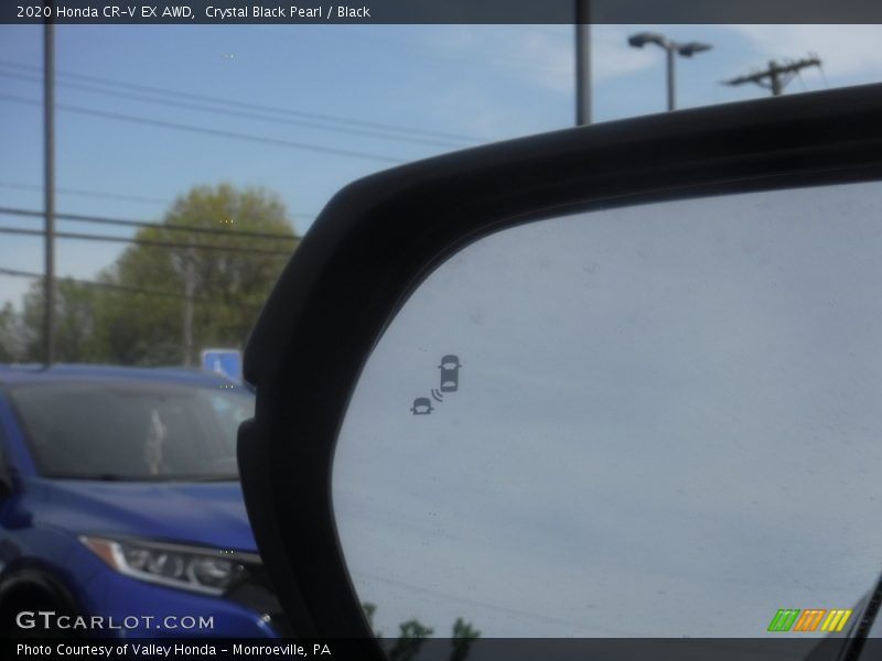 Crystal Black Pearl / Black 2020 Honda CR-V EX AWD