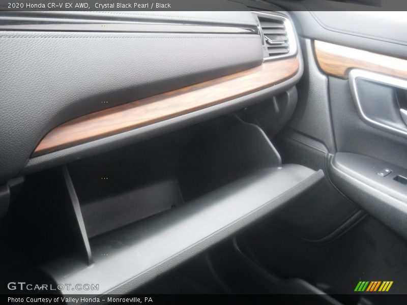 Crystal Black Pearl / Black 2020 Honda CR-V EX AWD