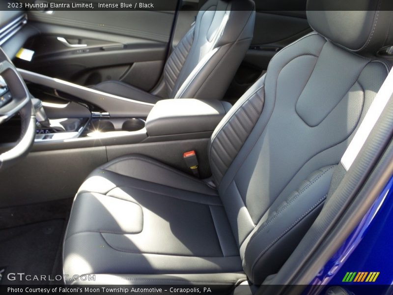 Intense Blue / Black 2023 Hyundai Elantra Limited