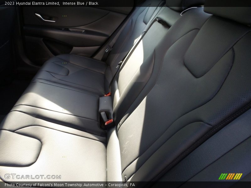 Intense Blue / Black 2023 Hyundai Elantra Limited