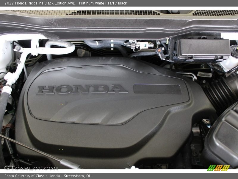 Platinum White Pearl / Black 2022 Honda Ridgeline Black Edition AWD