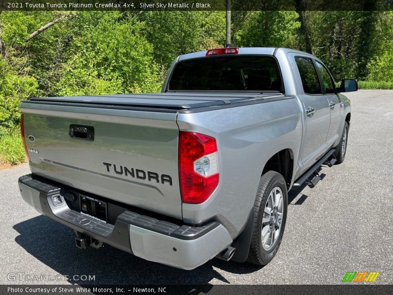 Silver Sky Metallic / Black 2021 Toyota Tundra Platinum CrewMax 4x4
