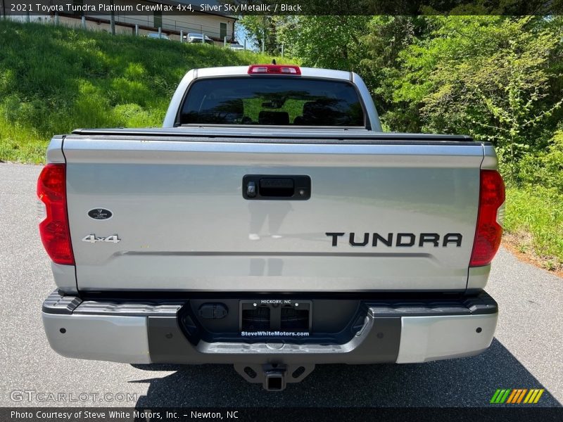 Silver Sky Metallic / Black 2021 Toyota Tundra Platinum CrewMax 4x4