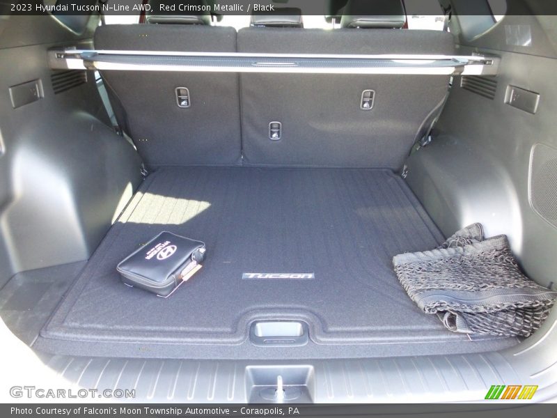 Red Crimson Metallic / Black 2023 Hyundai Tucson N-Line AWD