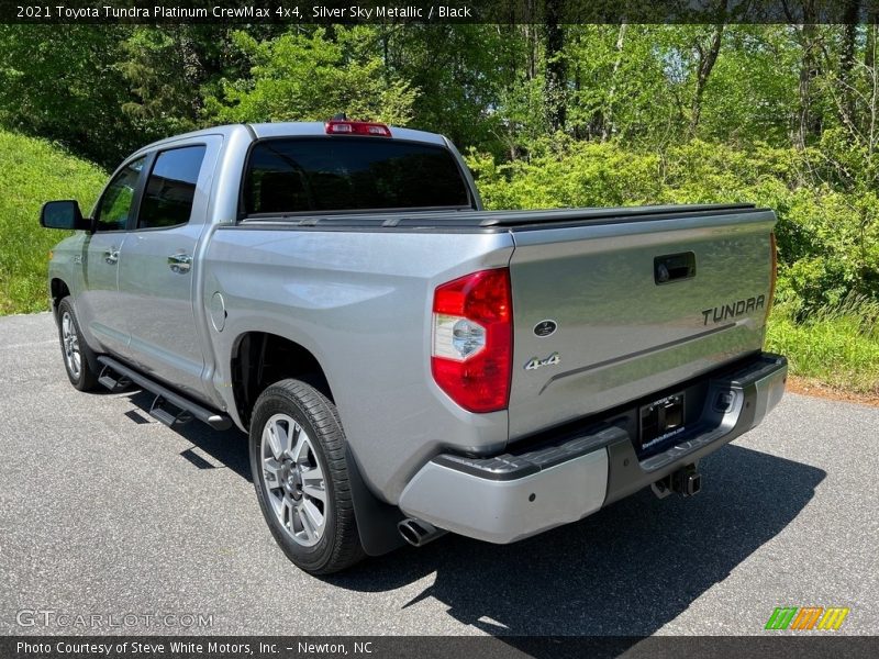 Silver Sky Metallic / Black 2021 Toyota Tundra Platinum CrewMax 4x4