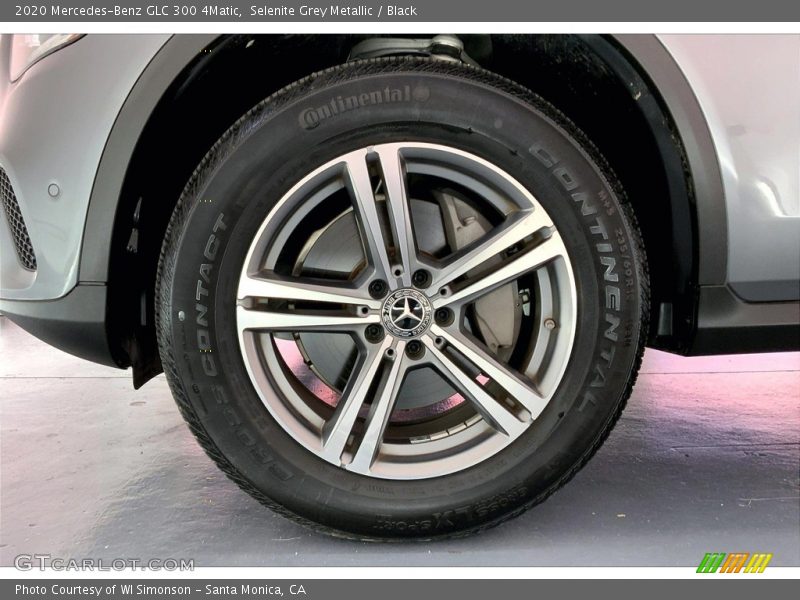 Selenite Grey Metallic / Black 2020 Mercedes-Benz GLC 300 4Matic