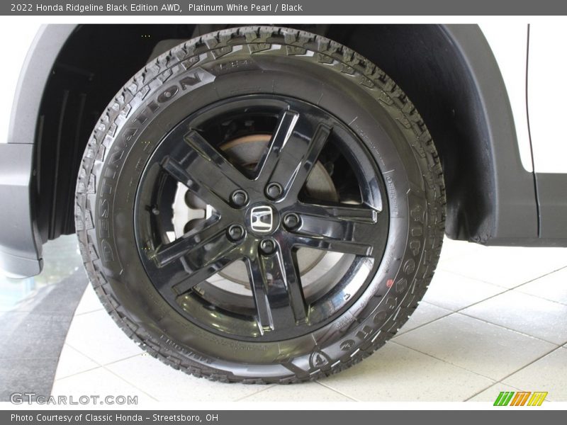 Platinum White Pearl / Black 2022 Honda Ridgeline Black Edition AWD