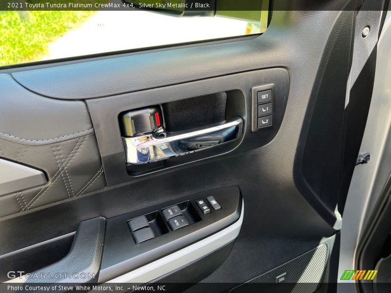 Silver Sky Metallic / Black 2021 Toyota Tundra Platinum CrewMax 4x4