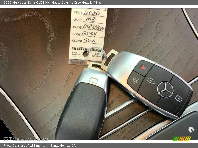 Selenite Grey Metallic / Black 2020 Mercedes-Benz GLC 300 4Matic