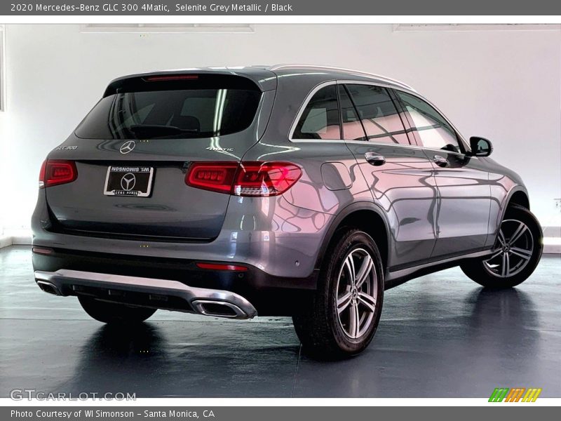 Selenite Grey Metallic / Black 2020 Mercedes-Benz GLC 300 4Matic