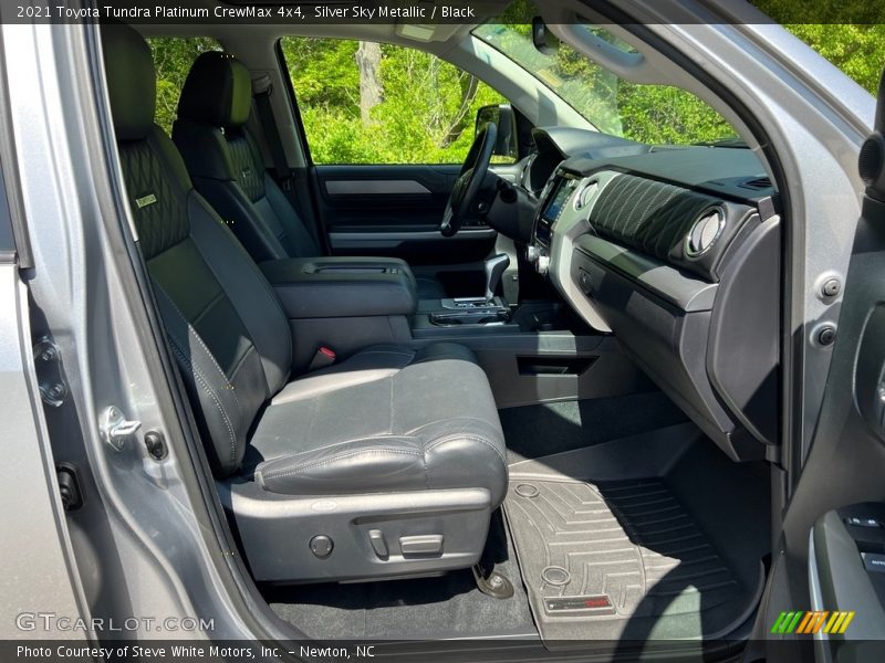 Silver Sky Metallic / Black 2021 Toyota Tundra Platinum CrewMax 4x4