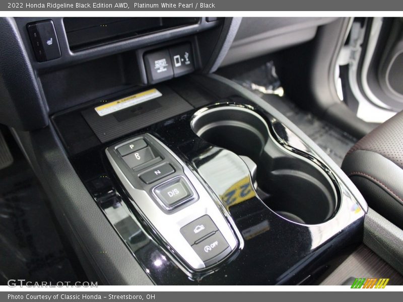 Platinum White Pearl / Black 2022 Honda Ridgeline Black Edition AWD