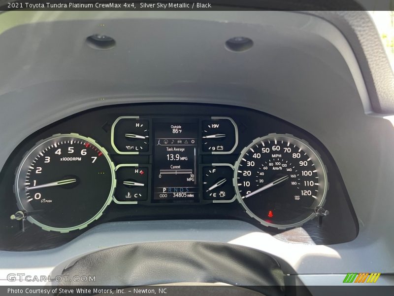  2021 Tundra Platinum CrewMax 4x4 Platinum CrewMax 4x4 Gauges