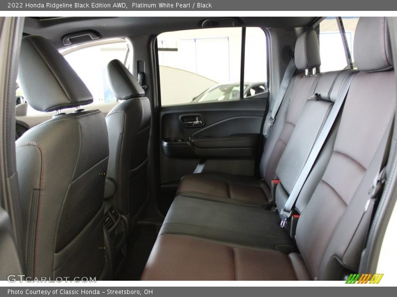 Platinum White Pearl / Black 2022 Honda Ridgeline Black Edition AWD