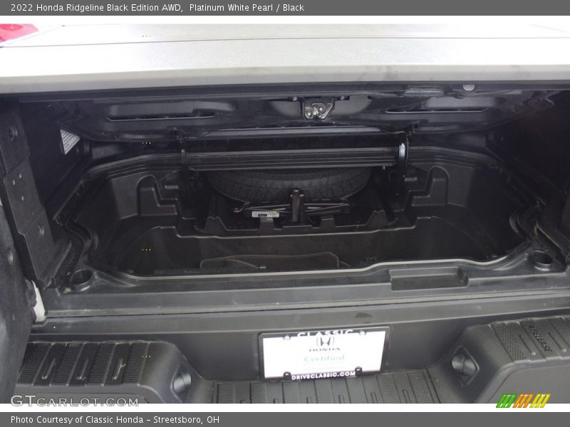 Platinum White Pearl / Black 2022 Honda Ridgeline Black Edition AWD