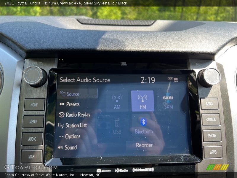 Silver Sky Metallic / Black 2021 Toyota Tundra Platinum CrewMax 4x4