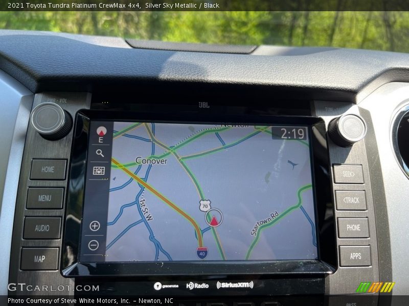 Silver Sky Metallic / Black 2021 Toyota Tundra Platinum CrewMax 4x4