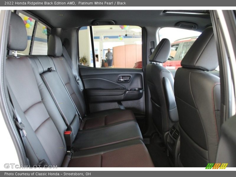 Platinum White Pearl / Black 2022 Honda Ridgeline Black Edition AWD