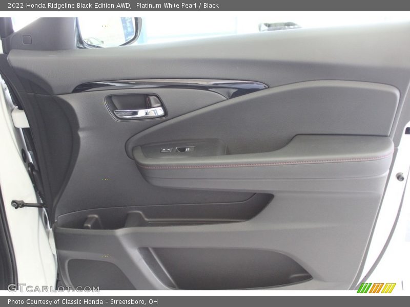 Platinum White Pearl / Black 2022 Honda Ridgeline Black Edition AWD