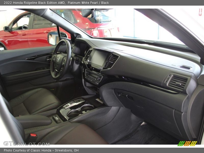 Platinum White Pearl / Black 2022 Honda Ridgeline Black Edition AWD