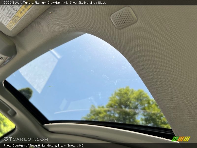 Silver Sky Metallic / Black 2021 Toyota Tundra Platinum CrewMax 4x4