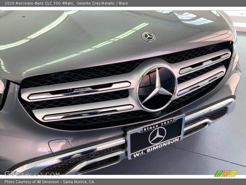 Selenite Grey Metallic / Black 2020 Mercedes-Benz GLC 300 4Matic