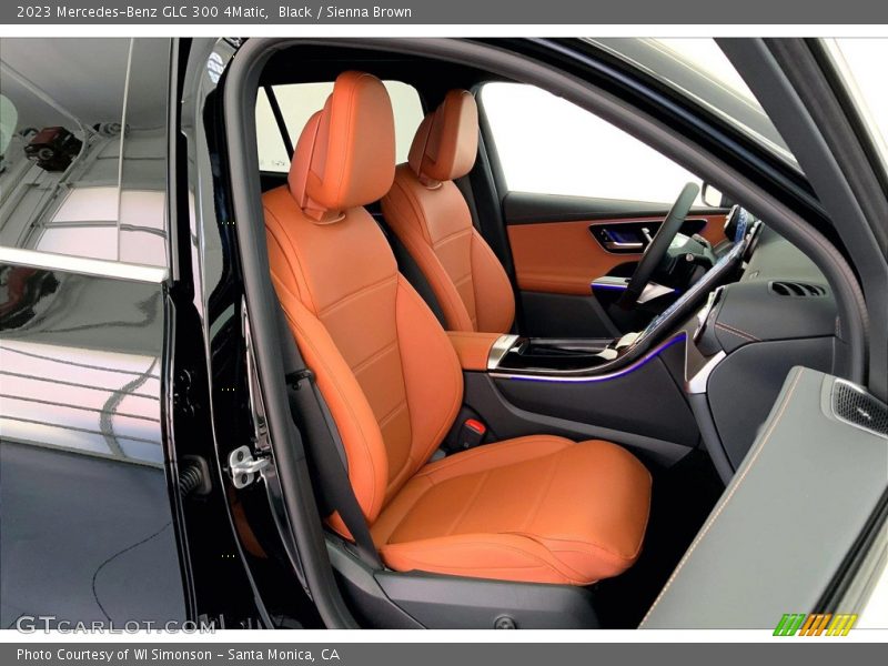  2023 GLC 300 4Matic Sienna Brown Interior