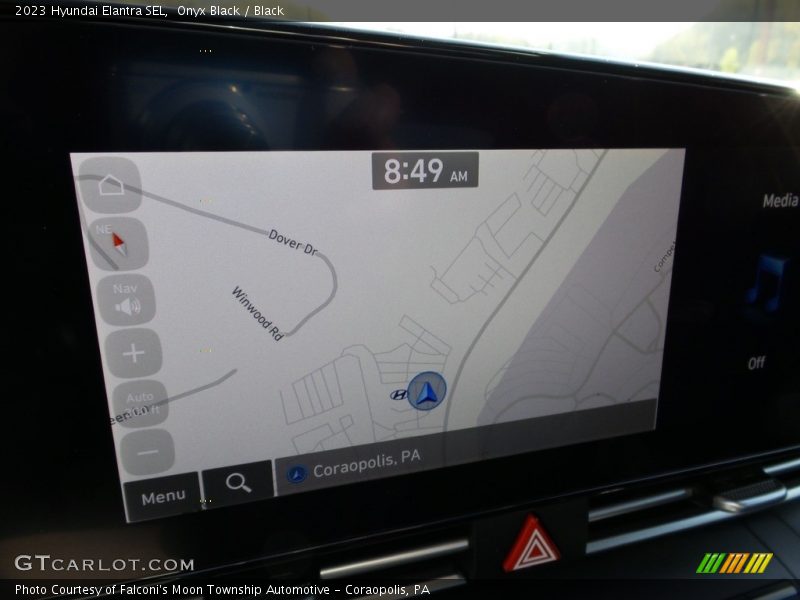 Onyx Black / Black 2023 Hyundai Elantra SEL