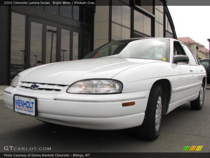 Bright White / Medium Gray 2000 Chevrolet Lumina Sedan