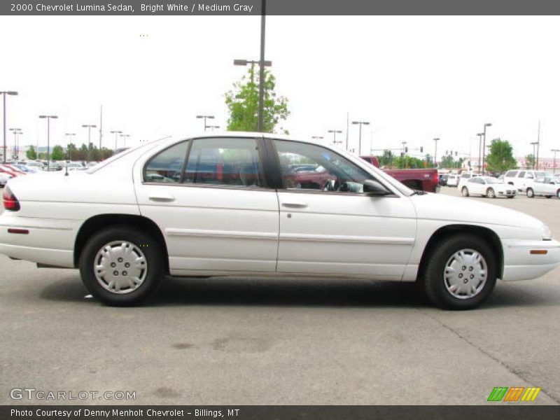 Bright White / Medium Gray 2000 Chevrolet Lumina Sedan
