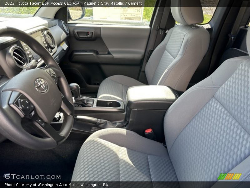Magnetic Gray Metallic / Cement 2023 Toyota Tacoma SR Access Cab 4x4