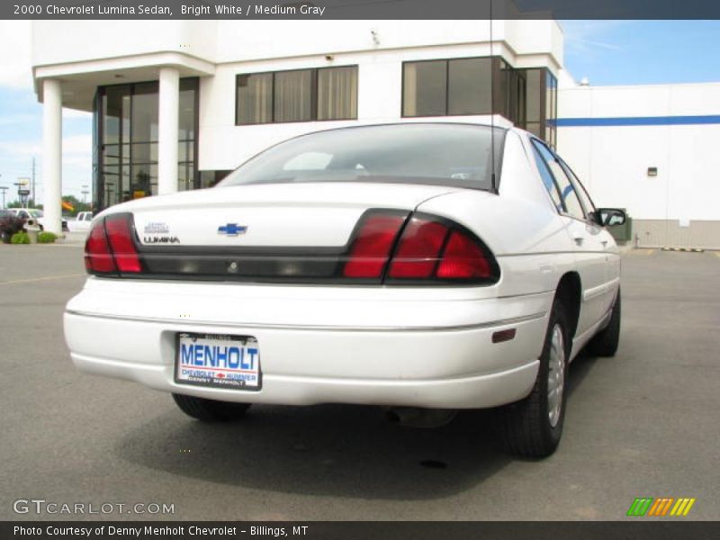 Bright White / Medium Gray 2000 Chevrolet Lumina Sedan