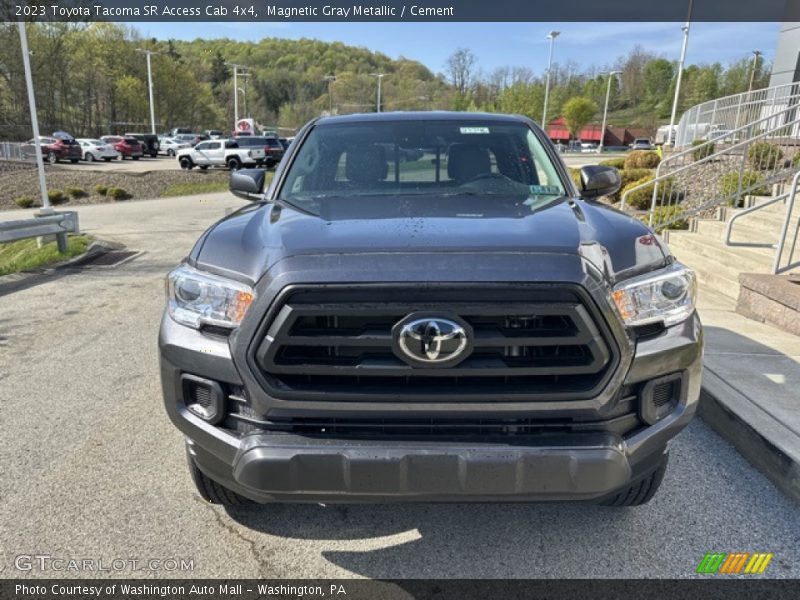 Magnetic Gray Metallic / Cement 2023 Toyota Tacoma SR Access Cab 4x4