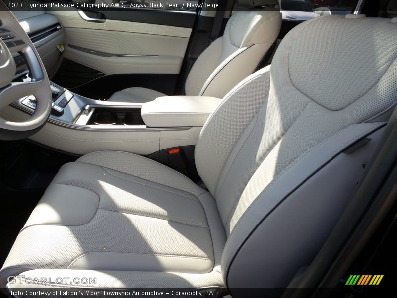 Abyss Black Pearl / Navy/Beige 2023 Hyundai Palisade Calligraphy AWD