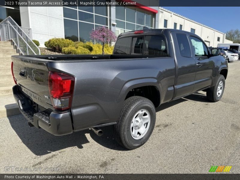 Magnetic Gray Metallic / Cement 2023 Toyota Tacoma SR Access Cab 4x4