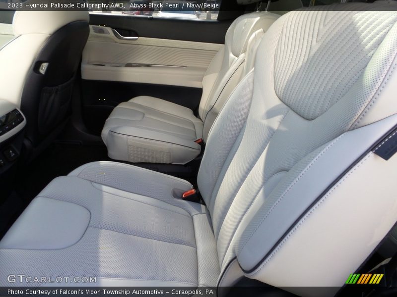 Abyss Black Pearl / Navy/Beige 2023 Hyundai Palisade Calligraphy AWD