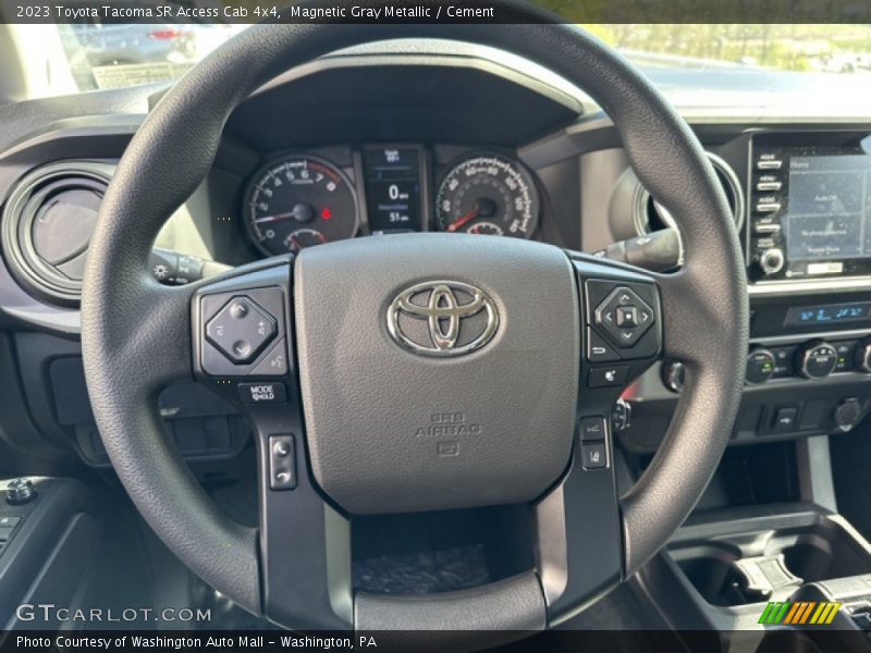Magnetic Gray Metallic / Cement 2023 Toyota Tacoma SR Access Cab 4x4