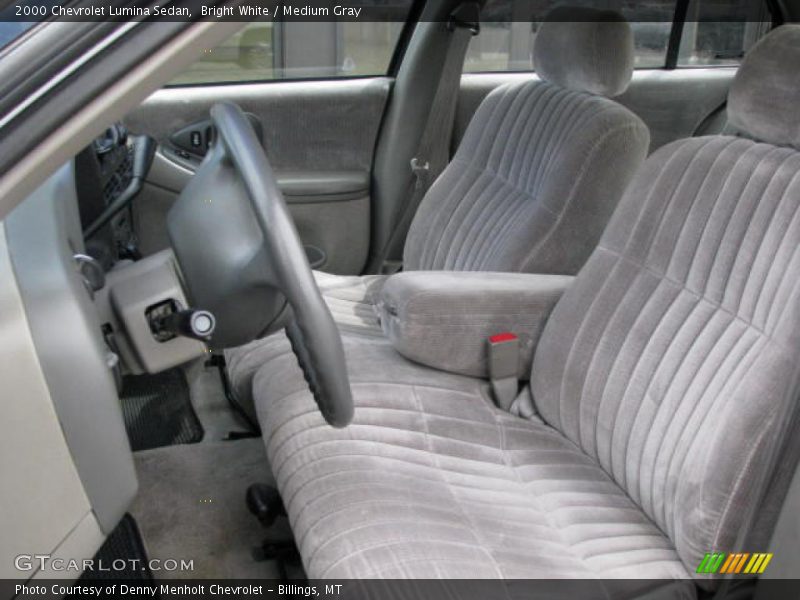 Bright White / Medium Gray 2000 Chevrolet Lumina Sedan