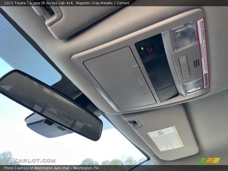 Magnetic Gray Metallic / Cement 2023 Toyota Tacoma SR Access Cab 4x4