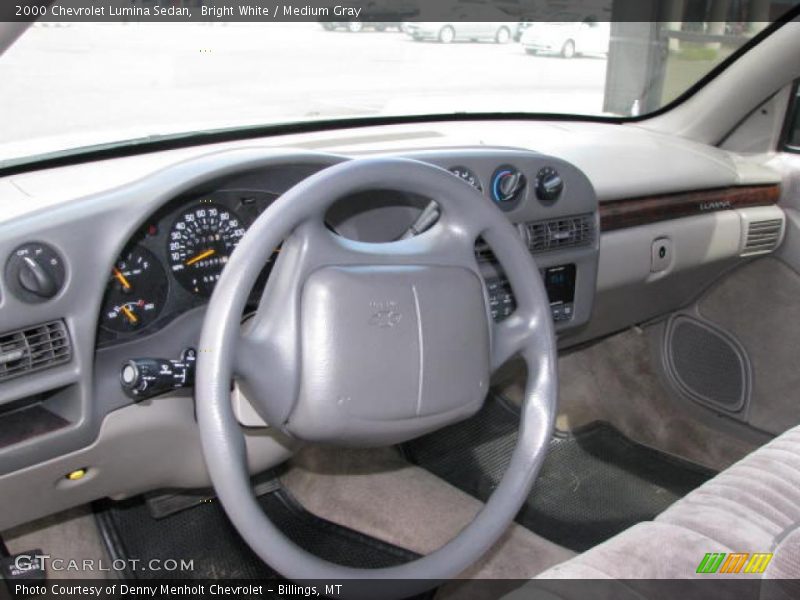 Bright White / Medium Gray 2000 Chevrolet Lumina Sedan