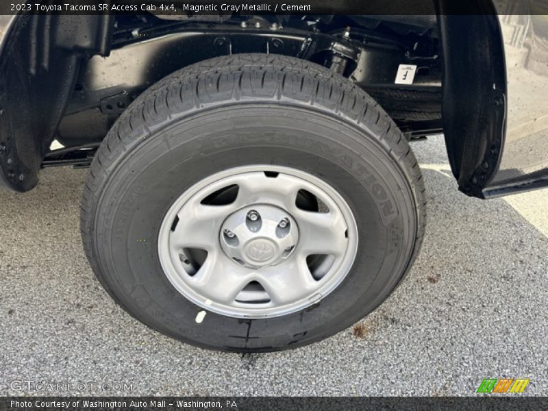 Magnetic Gray Metallic / Cement 2023 Toyota Tacoma SR Access Cab 4x4
