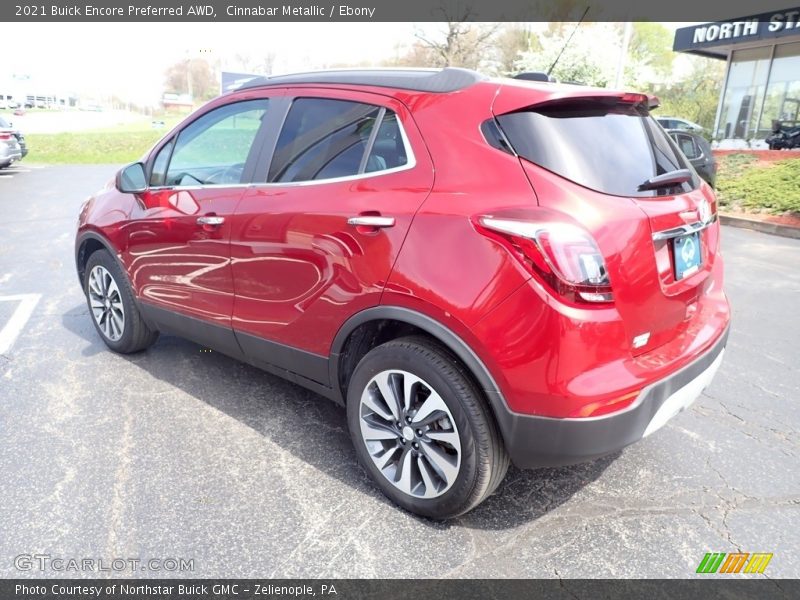 Cinnabar Metallic / Ebony 2021 Buick Encore Preferred AWD